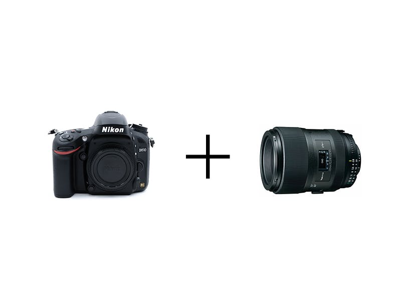 Nikon フルサイズ＆マクロレンズセット D610 + atx-i 100mm F2.8 FF MACRO