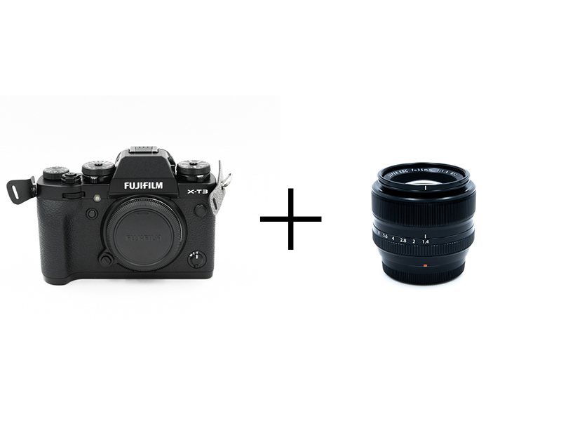 FUJIFILM 万能ミラーレス＆単焦点レンズセット X-T3 ボディ [ブラック] + XF35mm F1.4 R