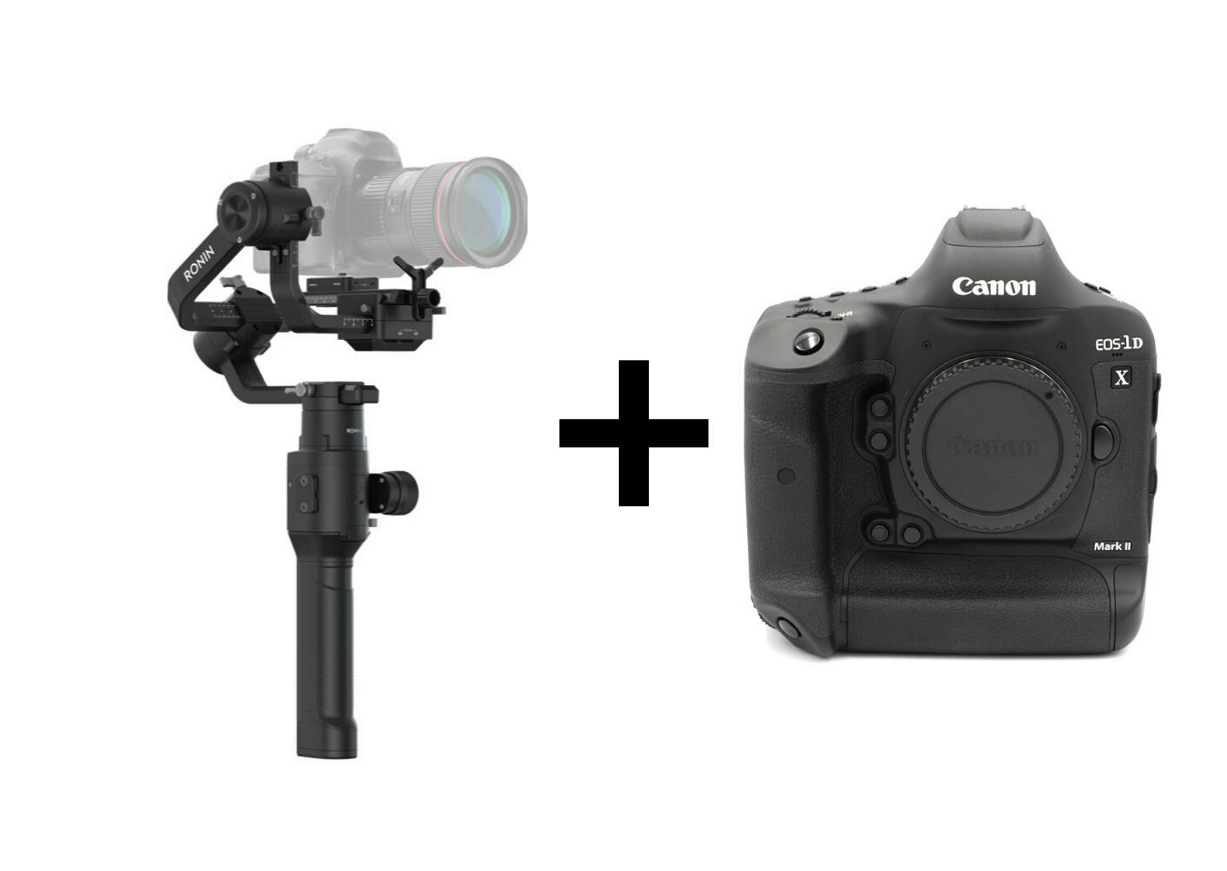 DJI ジンバル×Canon 映像制作プロセット(レンズ別) Ronin-S + EOS-1D X Mark II