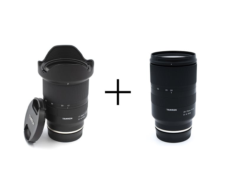 TAMRON 小型軽量大三元 F2.8レンズセット 17-28mm + 28-75mm [SONY Eマウント用]