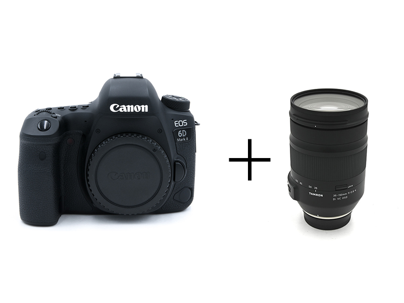 Canon フルサイズ ポートレート撮影セット EOS 6D Mark II + 35-150mm F2.8-4