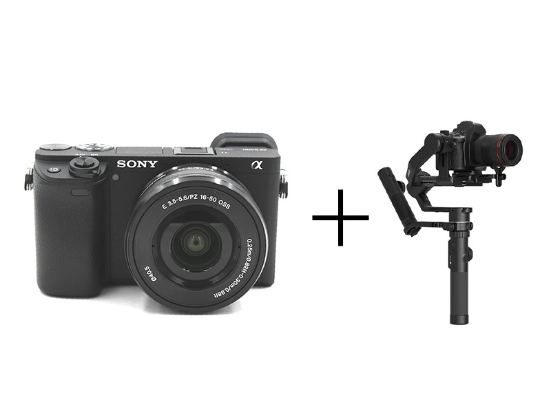 ジンバル映像制作セット AK4500 スタンダードキット + α6400 パワーズームレンズキット