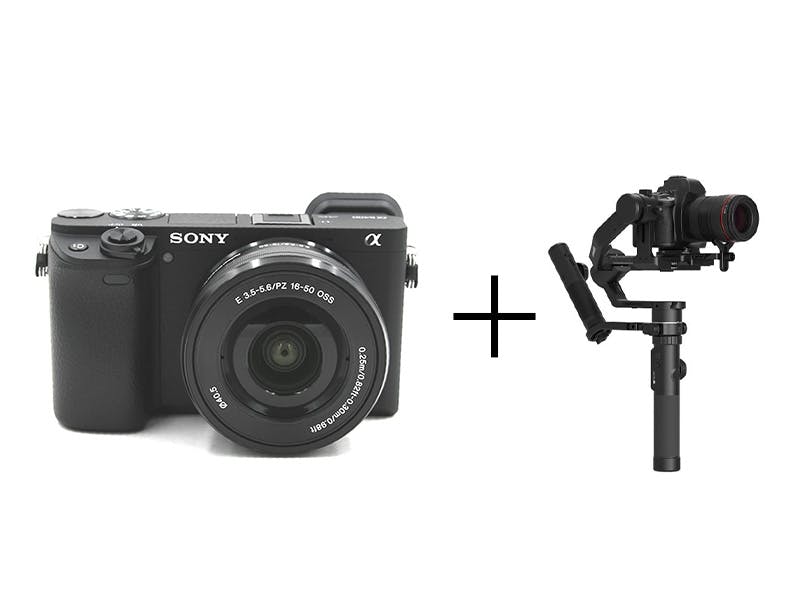 ジンバル映像制作セット AK4500 スタンダードキット + α6400 パワーズームレンズキット