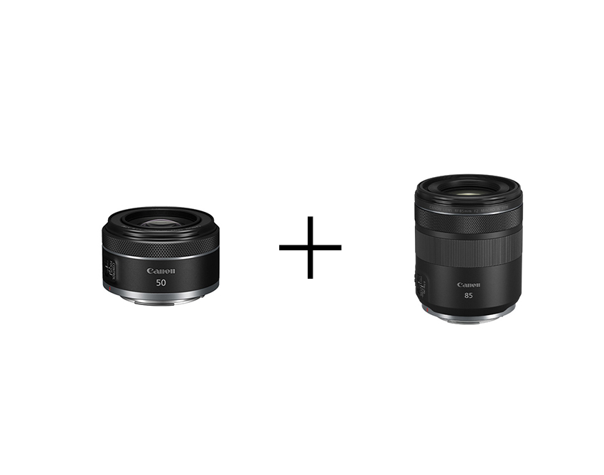Canon ポートレート入門単焦点レンズセット 50mm F1.8 + 85mm F2