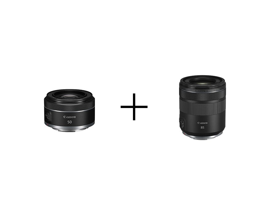 Canon ポートレート入門単焦点レンズセット 50mm F1.8 + 85mm F2