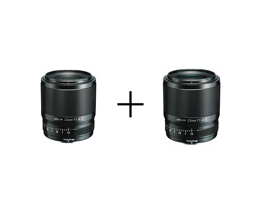 Kenko フォトウォークにオススメなF1.4単焦点レンズセット(Xマウント) 23mm + 33mm