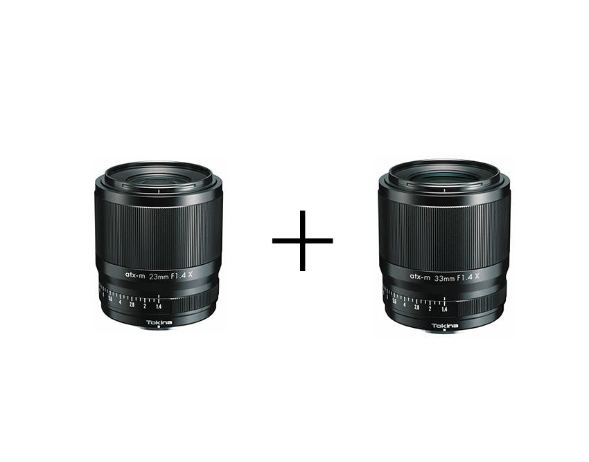 Kenko フォトウォークにオススメなF1.4単焦点レンズセット(Xマウント) 23mm + 33mm