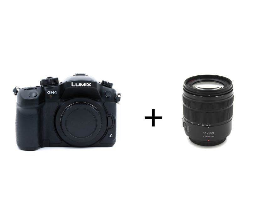 Panasonic 動画制作に強い本格ミラーレス＆高倍率ズームレンズセット LUMIX DMC-GH4 + LUMIX G VARIO 14-140mm/F3.5-5.6 II