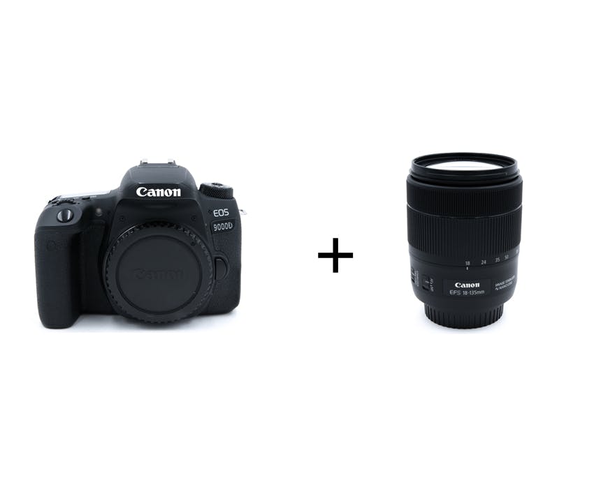 Canon お手軽一眼レフ＆便利ズームセット EOS 9000D + EF-S18-135mm F3.5-5.6 IS USM