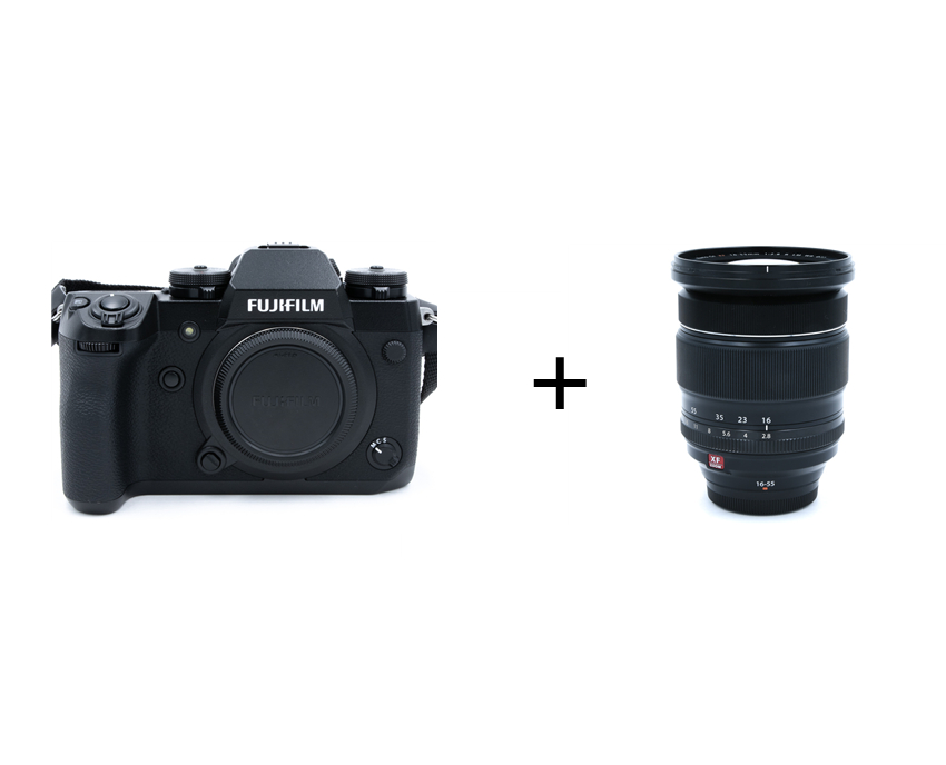FUJIFILM 本格ミラーレス&大口径標準ズームセット X-H1 + XF16-55mmF2.8 R LM WR