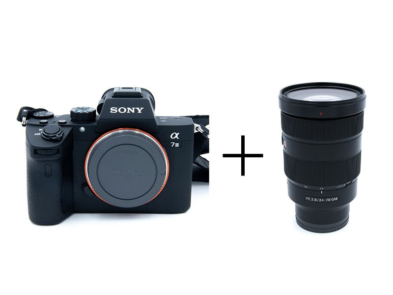 SONY 大人気フルサイズミラーレス＆Gマスター標準ズームセット α7 III + FE 24-70mm F2.8 GM