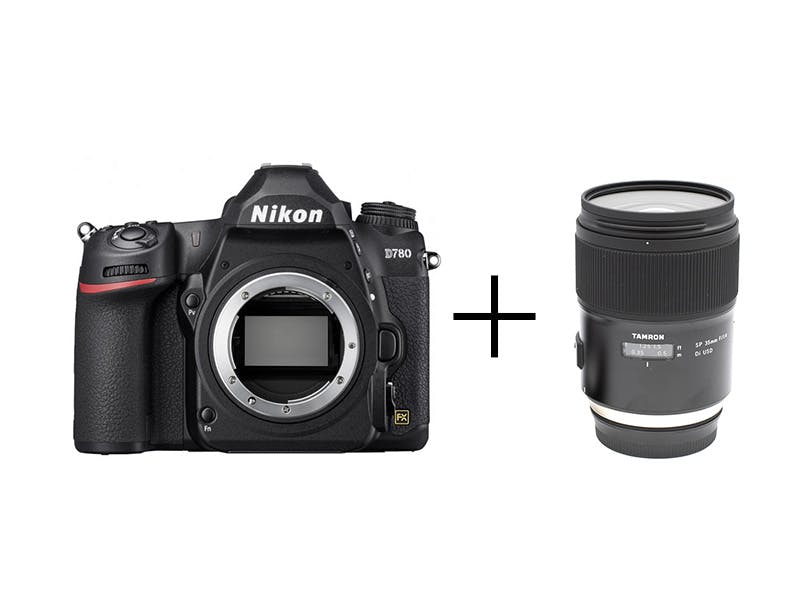 Nikon 最新フルサイズ一眼レフ＆ボケ堪能単焦点レンズセット D780 + SP 35mm F/1.4 Di USD[ニコン用]