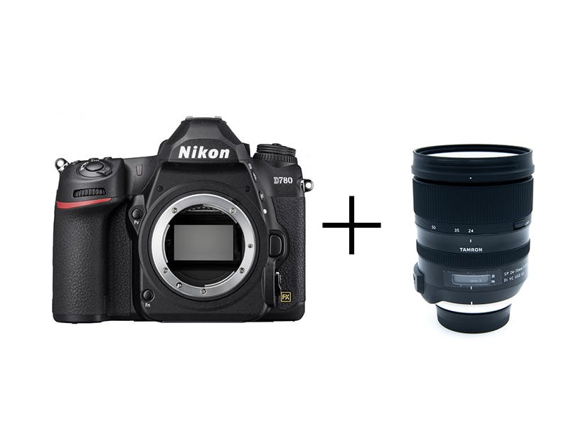 Nikon 最新フルサイズ一眼レフ＆ボケを楽しめる標準ズームレンズセット D780 + 24-70mm F/2.8 Di VC USD G2[ニコン用]