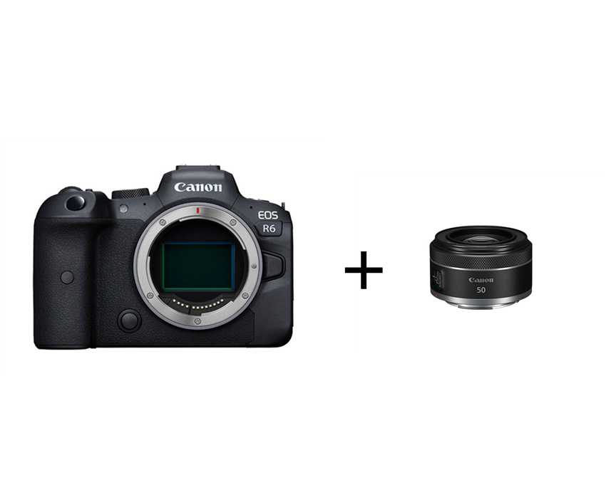 Canon EOS R6 & 標準単焦点セット EOS R6 ボディ+ RF50mm F1.8 STM