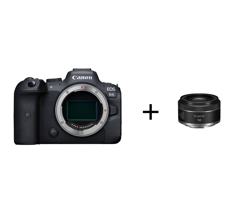 Canon EOS R6 & 標準単焦点セット EOS R6 ボディ+ RF50mm F1.8 STM