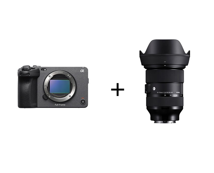 SONY シネマ品質映像制作セット FX3 & SIGMA大口径標準ズームレンズ FX3 + 24-70mm F2.8 DG DN [ソニーE用]