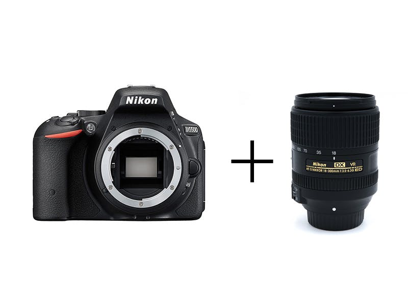 Nikon 軽量一眼レフ高倍率ズームレンズセット D5500 + AF-S DX NIKKOR 18-300mm f/3.5-6.3G ED VR
