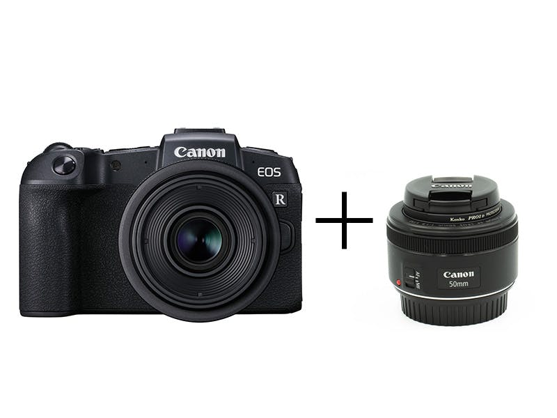 Canon EOS RP レンズ2本＆マウントアダプターセット EOS RP RF35 MACRO IS STM マウントアダプターキット + EF50mm F1.8 STM
