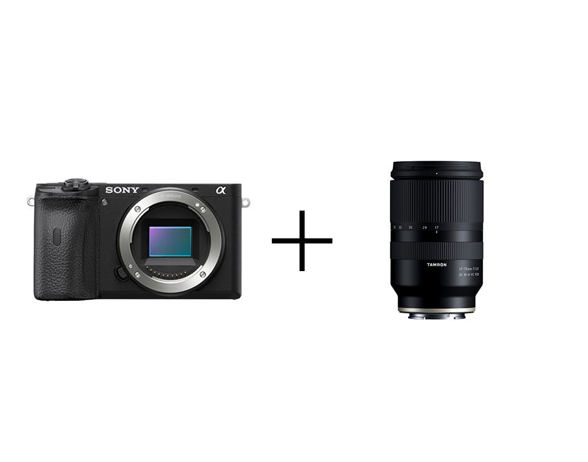 SONY 最上位APS-Cミラーレス ＆ TAMRON 大口径標準ズームセット α6600 ボディ + 17-70mm F/2.8 Di III-A VC RXD