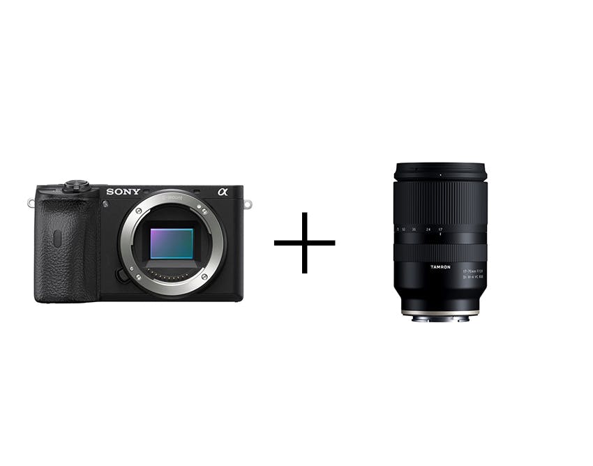 SONY 最上位APS-Cミラーレス ＆ TAMRON 大口径標準ズームセット α6600 ボディ + 17-70mm F/2.8 Di III-A VC RXD