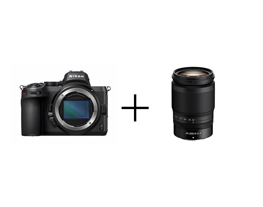 Nikon 気軽に楽しめるフルサイズ ＆ 高倍率ズームセット Z 5 ボディ + NIKKOR Z 24-200mm f/4-6.3 VR