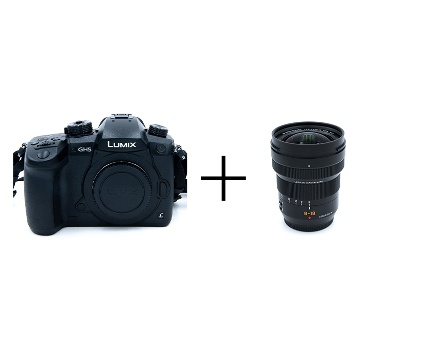 Panasonic 動画制作に強い本格ミラーレス ＆ ライカ広角ズームセット LUMIX DMC-GH5 + LEICA DG VARIO-ELMARIT 8-18mm/F2.8-4.0 ASPH.