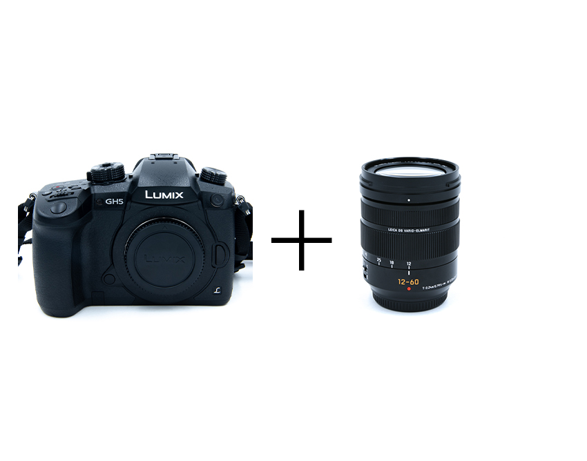 Panasonic 動画制作に強い本格ミラーレス ＆ ライカ標準ズームセット LUMIX DMC-GH5 + LEICA DG VARIO-ELMARIT 12-60mm/F2.8-4.0