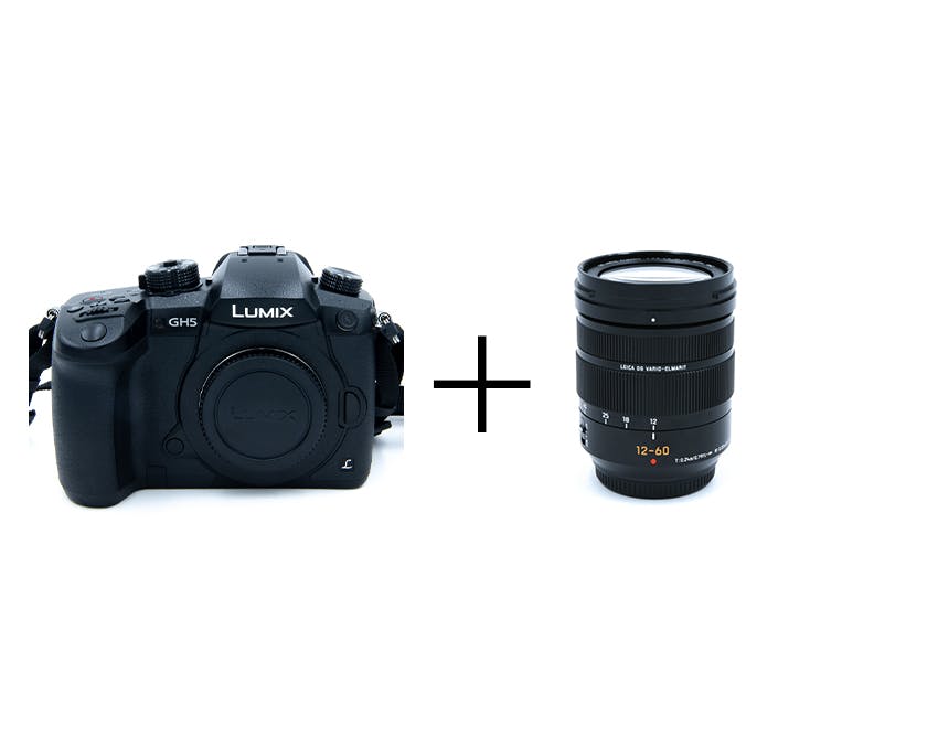 Panasonic 動画制作に強い本格ミラーレス ＆ ライカ標準ズームセット LUMIX DMC-GH5 + LEICA DG VARIO-ELMARIT 12-60mm/F2.8-4.0