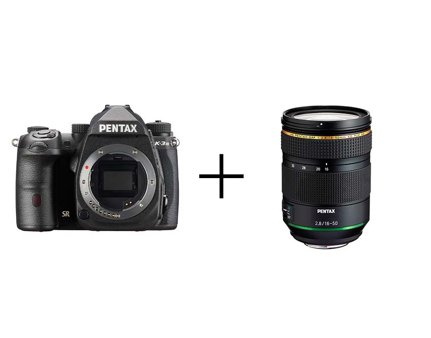 PENTAX APS-Cフラッグシップ&最新大口径標準ズームセット K-3 Mark III ボディ [ブラック] + HD PENTAX-DA★ 16-50mmF2.8ED PLM AW