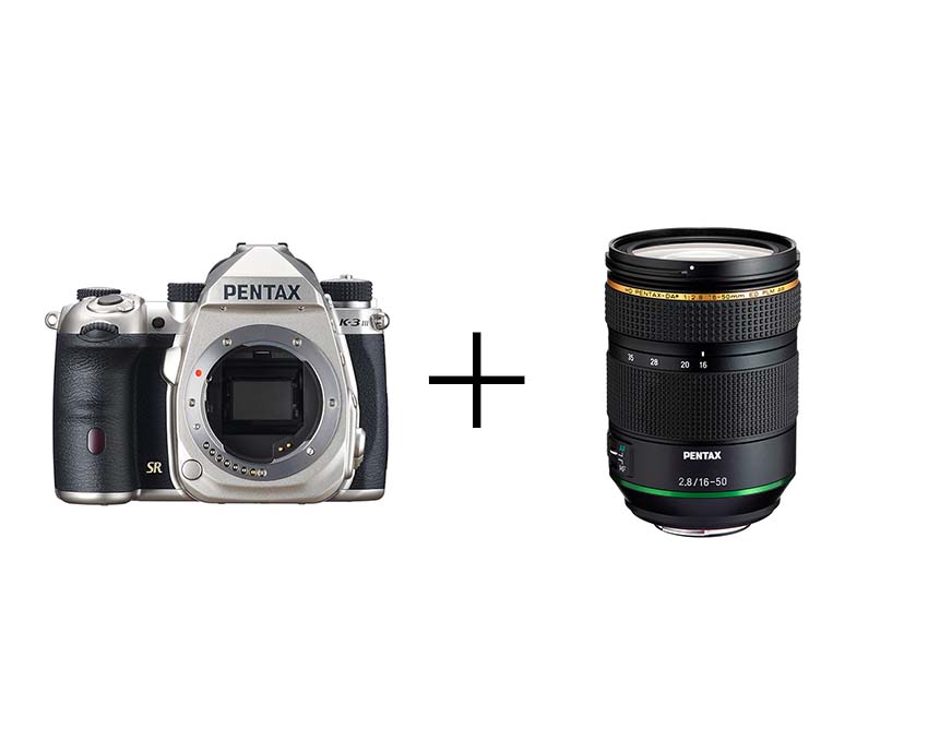 PENTAX APS-Cフラッグシップ&最新大口径標準ズームセット K-3 Mark III ボディ [シルバー] + HD PENTAX-DA★ 16-50mmF2.8ED PLM AW