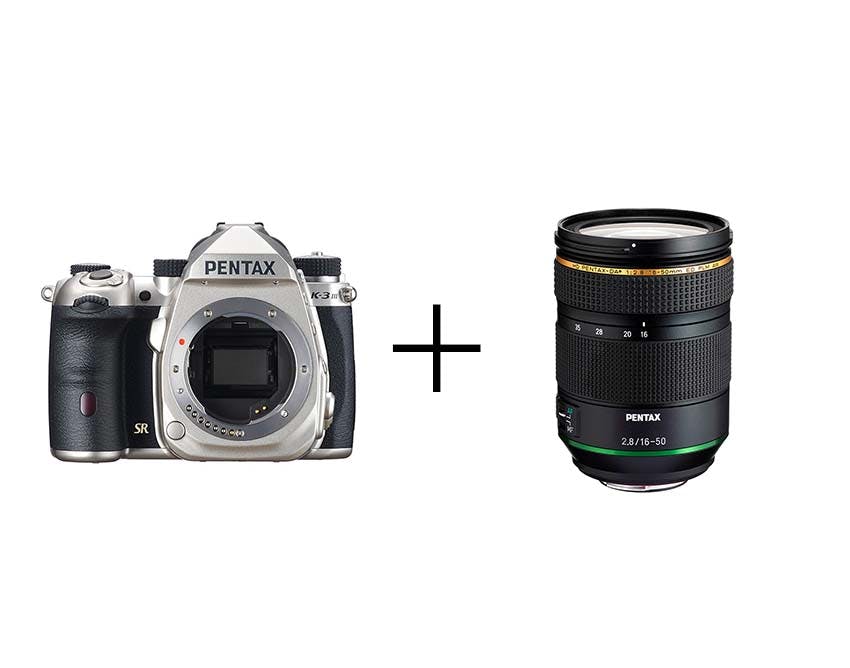 PENTAX APS-Cフラッグシップ&最新大口径標準ズームセット K-3 Mark III ボディ [シルバー] + HD PENTAX-DA★ 16-50mmF2.8ED PLM AW