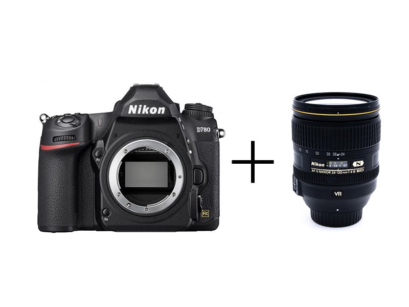 Nikon 万能フルサイズ一眼レフ＆万能ズームセット　D780 + AF-S NIKKOR 24-120mm f/4G ED VR