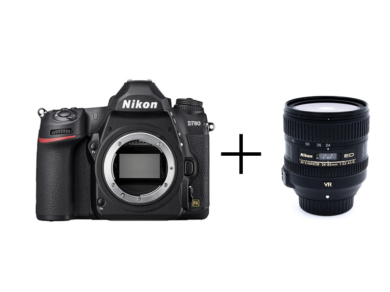 Nikon 万能フルサイズ一眼レフ＆軽量標準ズームセット　D780 + AF-S NIKKOR 24-85mm f/3.5-4.5G ED VR