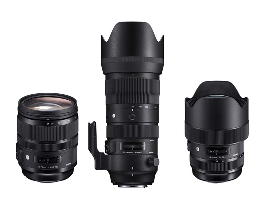 【本気セット】SIGMA F2.8通しズームレンズコンプリートセット (キヤノンEFマウント)