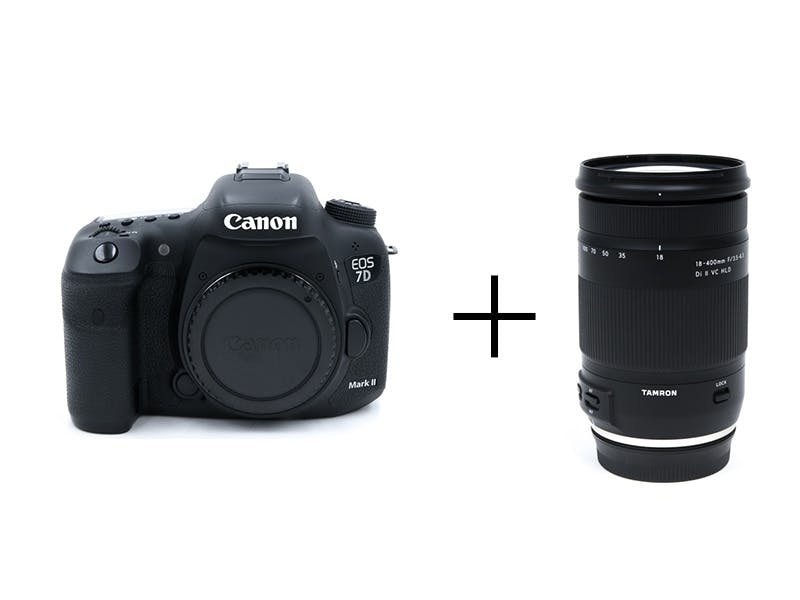 Canon 高速連写一眼レフ＆高倍率ズームセット　EOS 7D Mark II + 18-400mm F/3.5-6.3