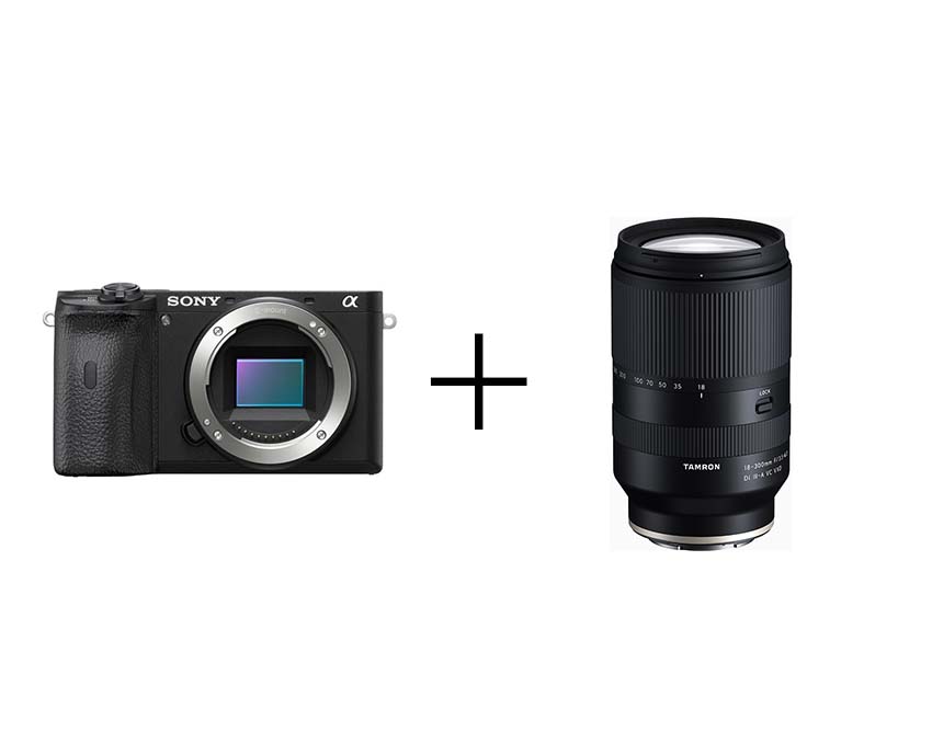 SONY 最上位APS-Cミラーレス&TAMRON高倍率ズームセット α6600 ボディ + 18-300mm F/3.5-6.3 Di III-A VC VXD