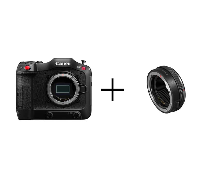 Canon EOS C70 コントロールリング付きマウントアダプターセット
