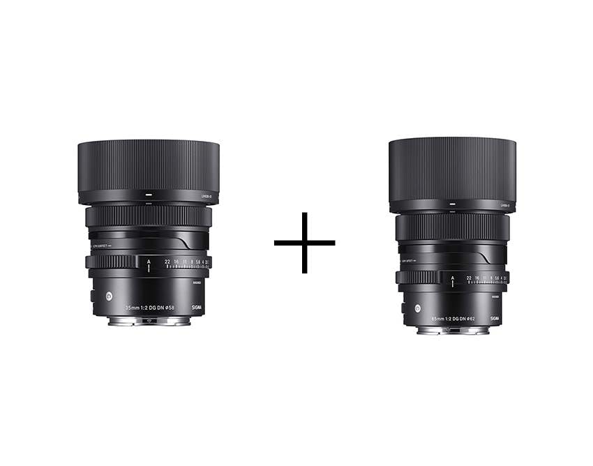 SIGMA 小型軽量で綺麗にボケるF2単焦点レンズセット(ソニーEマウント) 35mm F2 DG DN + 65mm F2 DG DN