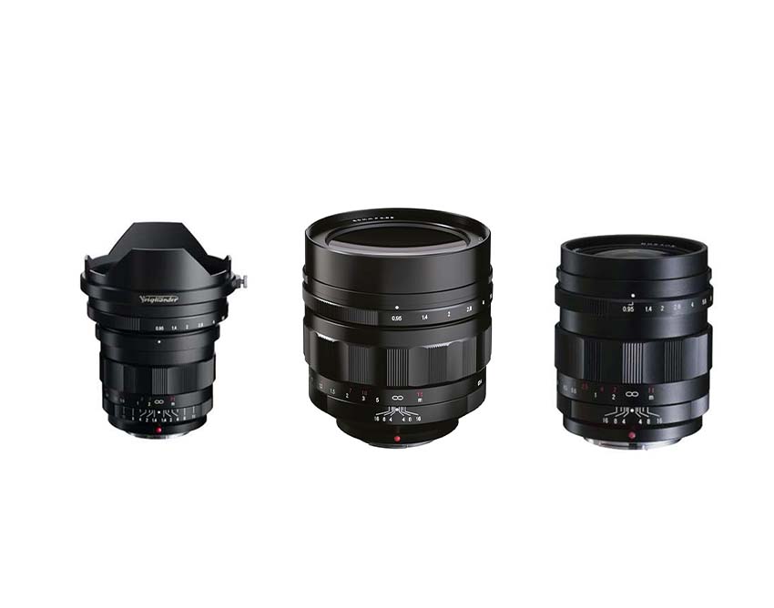 COSINA 超大口径F0.95マニュアルフォーカスレンズ3本セット(マイクロフォーサーズ) 10.5mm + 25mm + 60mm