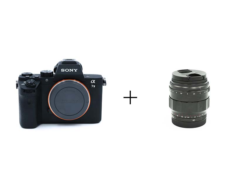 SONY カフェやスナップで活躍する α7 II & マニュアルフォーカスレンズセット α7 II ILCE-7M2 + 40mm F1.2