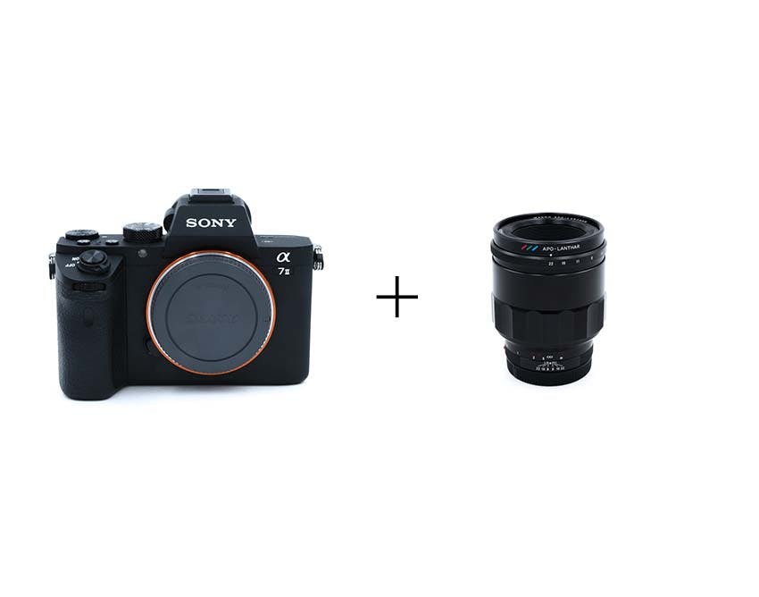 SONY マニュアルフォーカスで楽しむ α7 II & マクロレンズセット α7 II ILCE-7M2 + 65mm F2