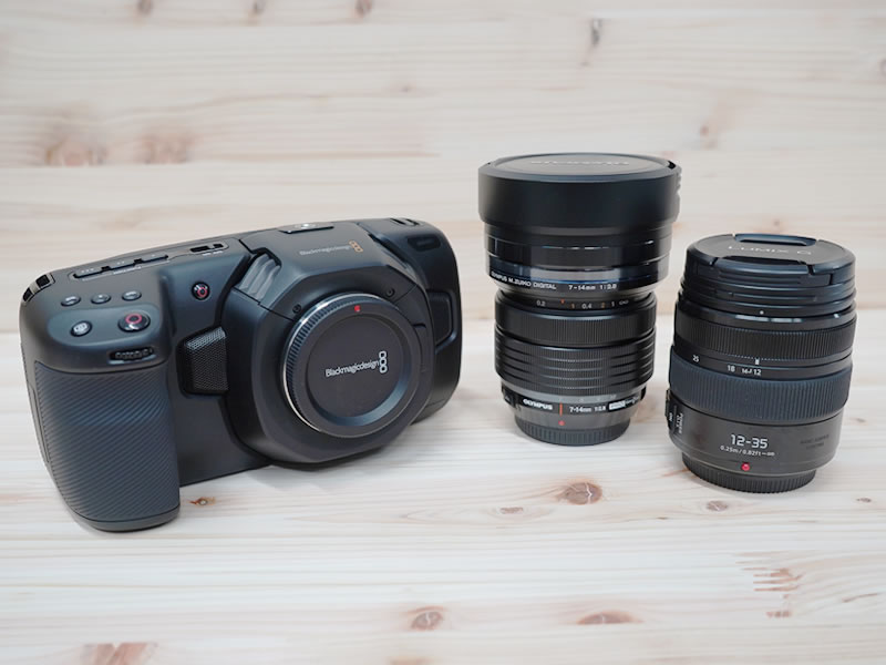BMPCC4K + 7-14mm F2.8 PRO + 12-35mm F2.8 広角映像制作セット