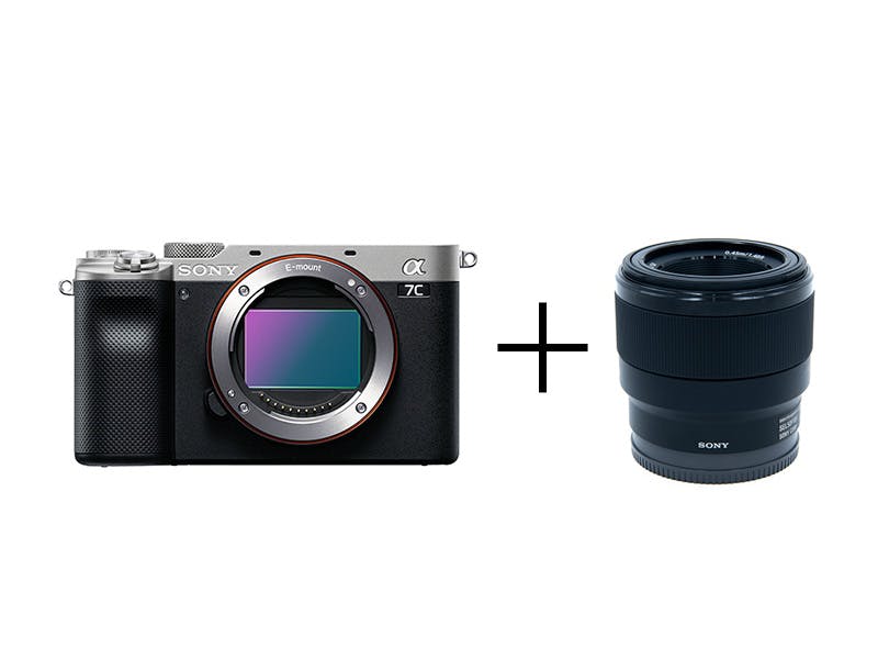 SONY フルサイズデビューセット α7C [シルバー] + FE 50mm F1.8