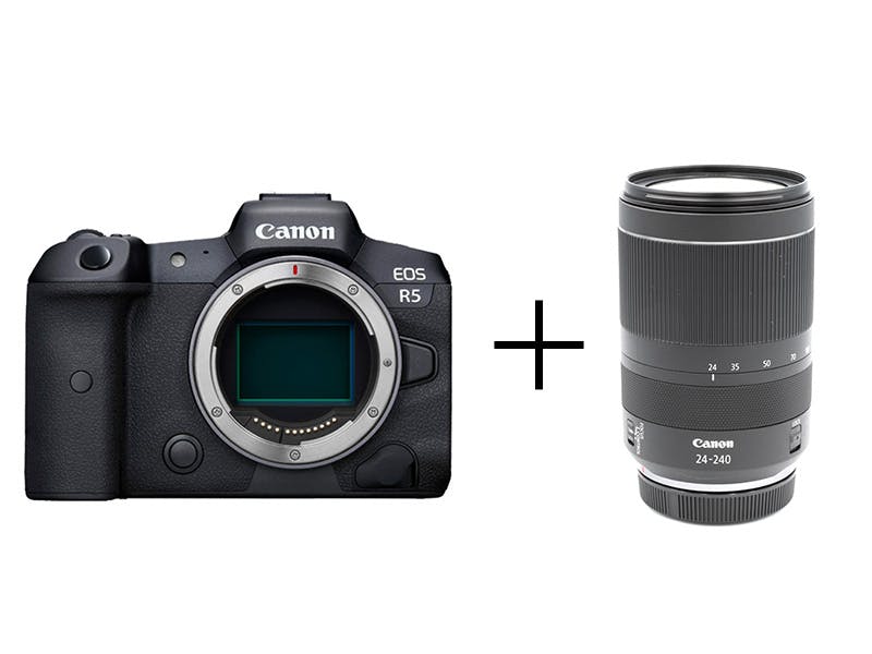 Canon 本気のフルサイズ＆高倍率ズームセット EOS R5 + RF24-240mm