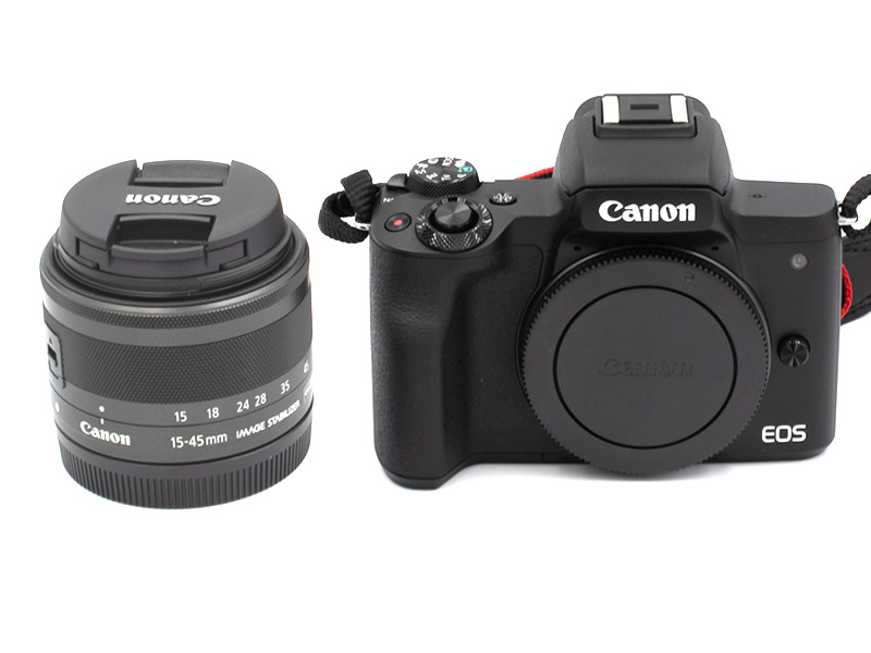 EOS Kiss M EF-M15-45 IS STM レンズキット [ブラック]