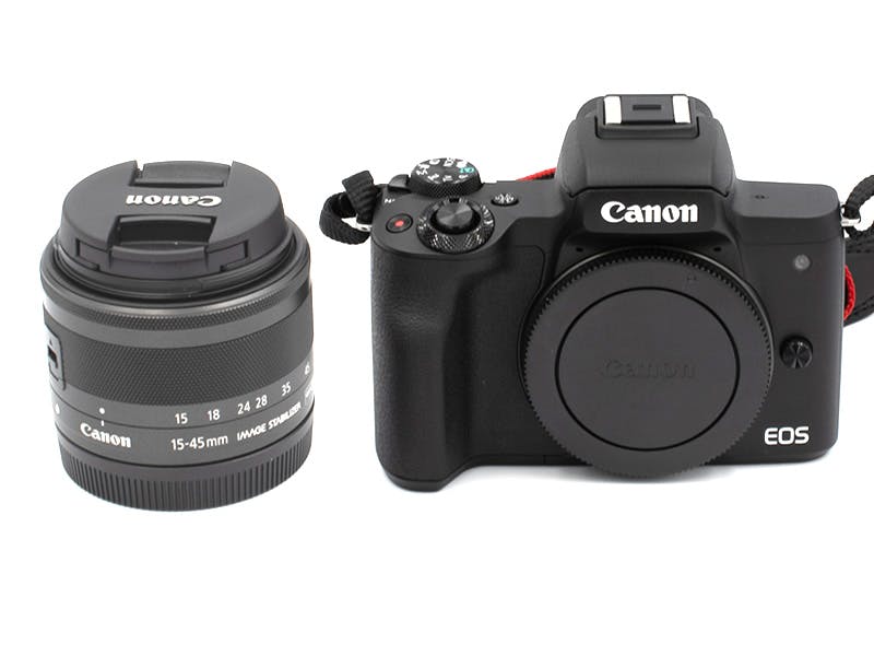 EOS Kiss M EF-M15-45 IS STM レンズキット [ブラック]