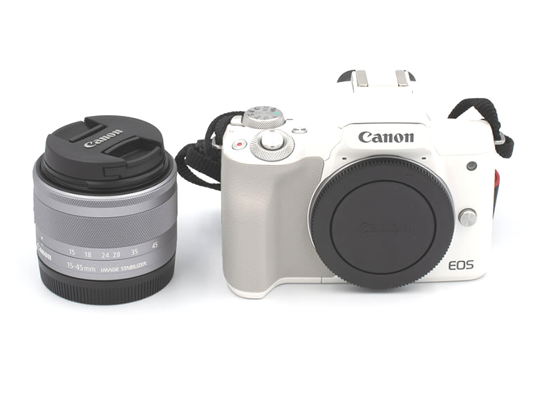EOS Kiss M EF-M15-45 IS STM レンズキット [ホワイト]