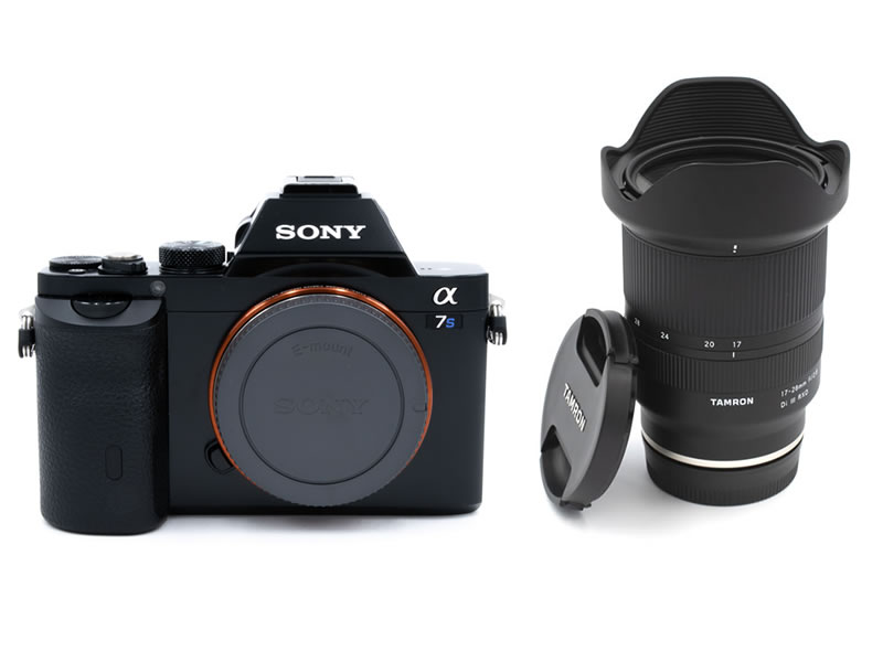 SONY 高感度ミラーレス一眼 広角ライブ撮影セット α7S + 17-28mm