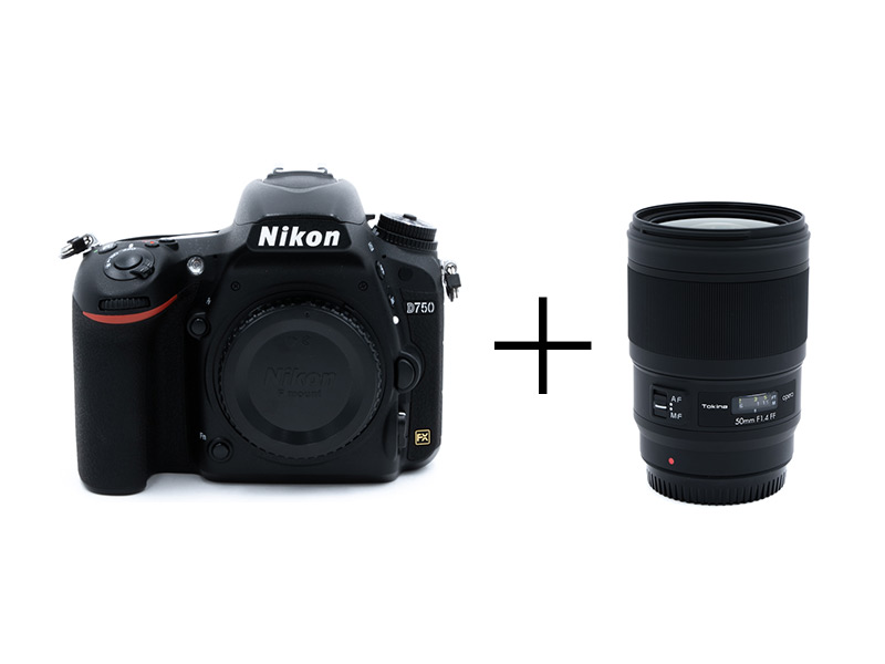 Nikon 軽量フルサイズ×高画質単焦点セット D750 + opera 50mm F1.4