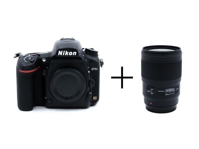Nikon 軽量フルサイズ×高画質単焦点セット D750 + opera 50mm F1.4